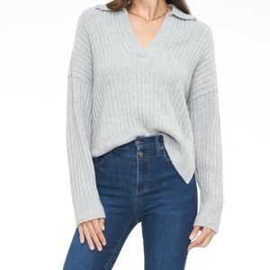 PISTOLA Zoe Relaxed Polo Sweater